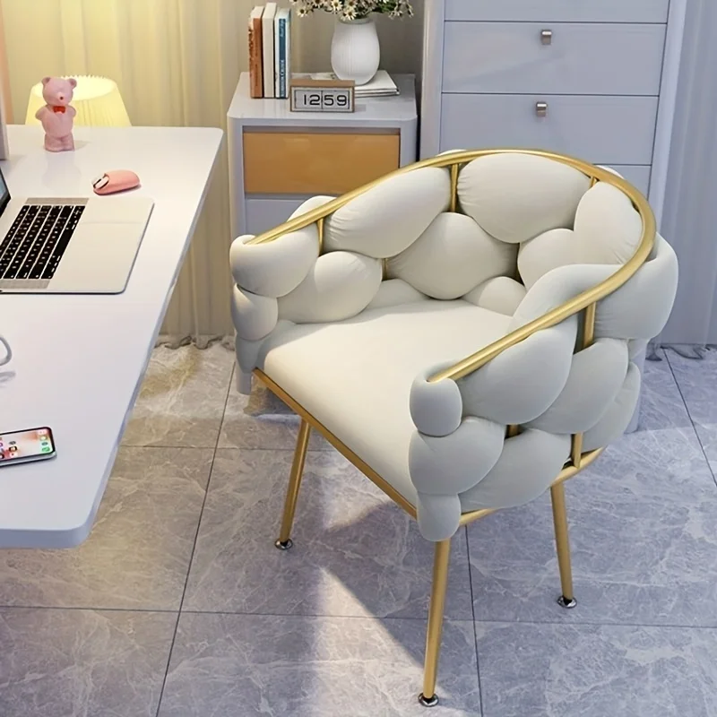 Bedroom Dressing Chair Luxury Backrest Chair Single Leisure Sofa Dormitory Leisure Office