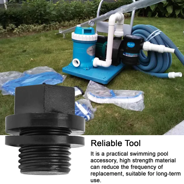 Medence Lefolyó Dugók Fekete Szivattyú Cső Dugó Univerzális Sapkák O Gyűrűs Tömítés Pótlásokkal A Számára - Image 4