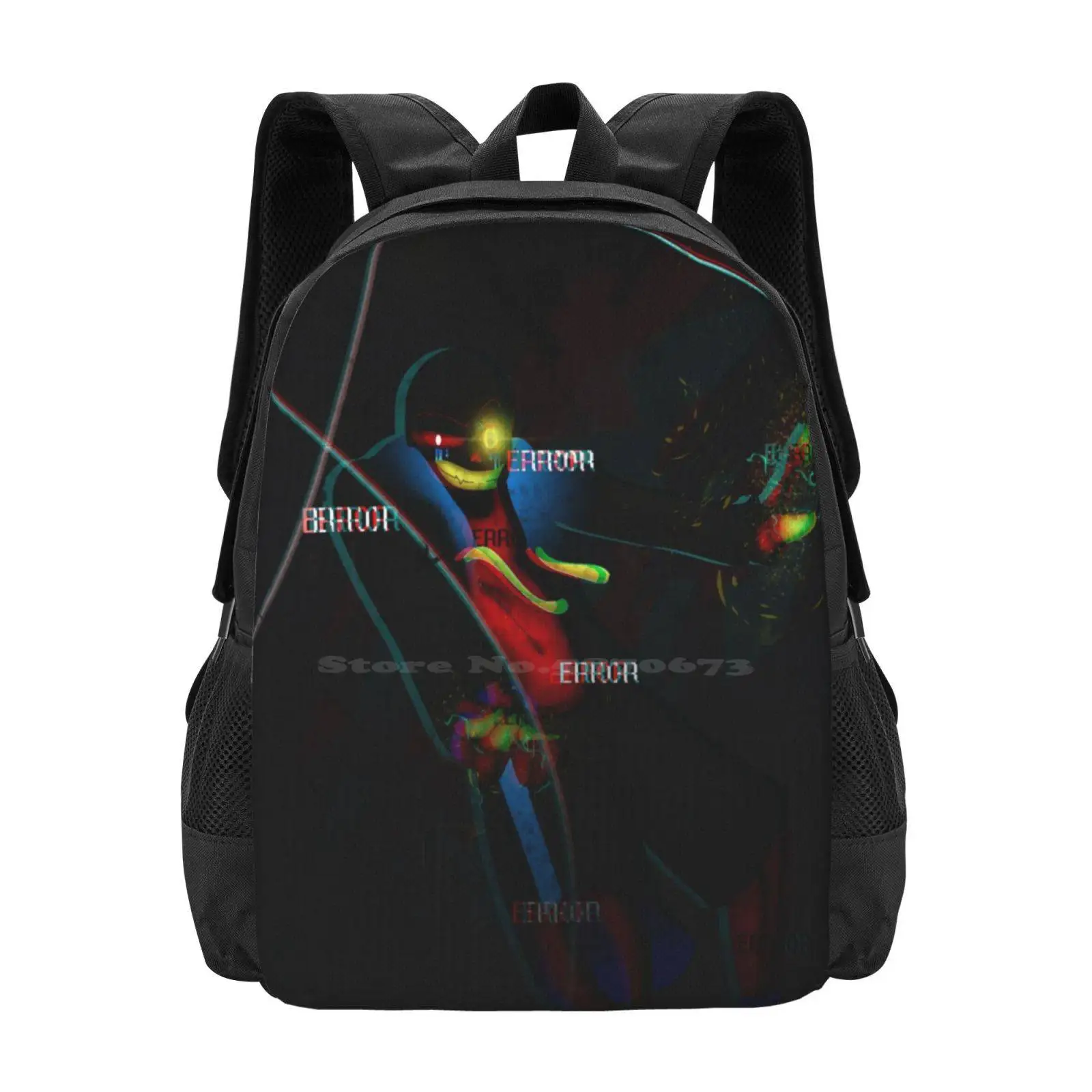 

Error! Sans Bag Backpack For Men Women Girls Teenage Undertale Error Sans