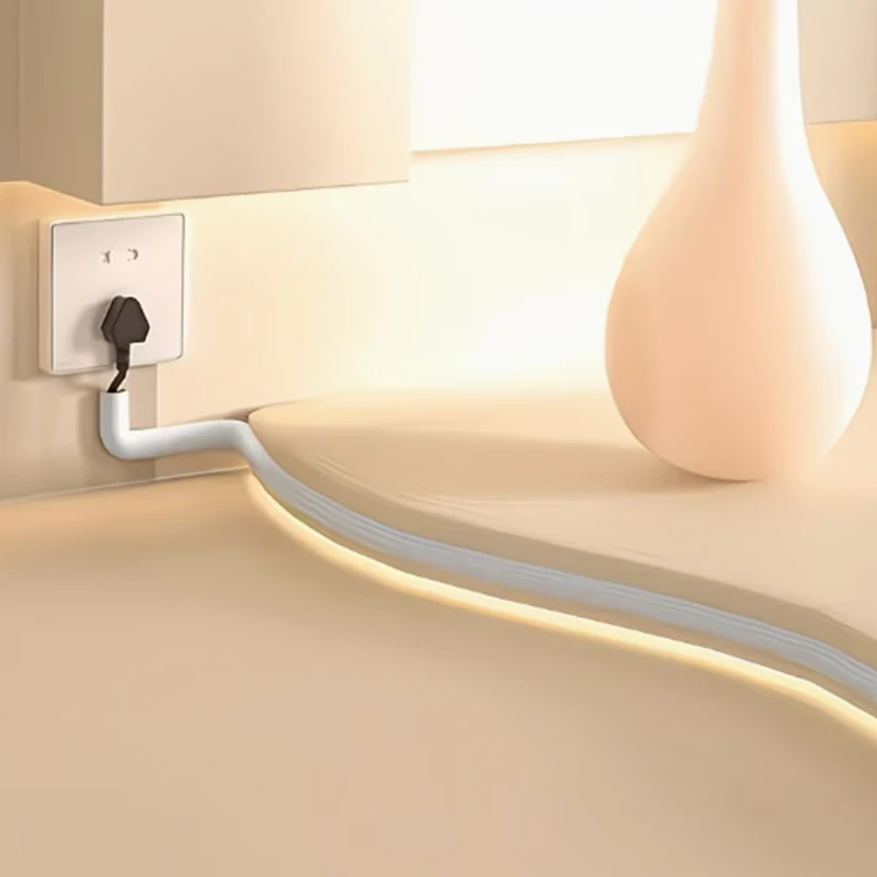 다기능 PVC 케이블 정리기 |   못 없이 흔적도 남지 않는 와이어 홀더 |   데스크탑 네트워크 케이블 보관 관리 클립