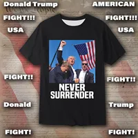 Back To School Anime Short Sleeve Women'S Top Trend Vintage Oversize Y2k Clothes Trump Presidential Election Graphic T-Shirt 1