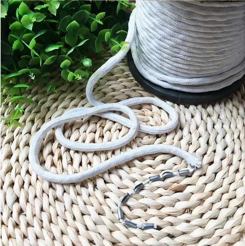 12meters Window Curtain Accessories Lead Wire Rope Lead Line Rope Curtain Spongy Sewing For Bottom Curtain Rod Curtain Clip