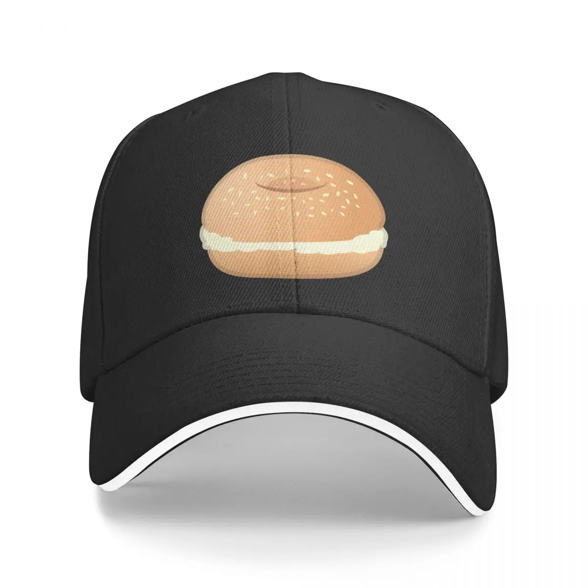 

New Bagel Gift for Bagel Lovers Baseball Cap Sunscreen Snap Back Hat boonie hats Caps Male Women's