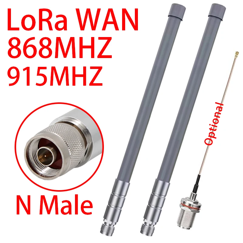 LoRa 868MHz 915MHz 안테나 Meshtastic 헬륨 핫스팟 야외용 N 타..