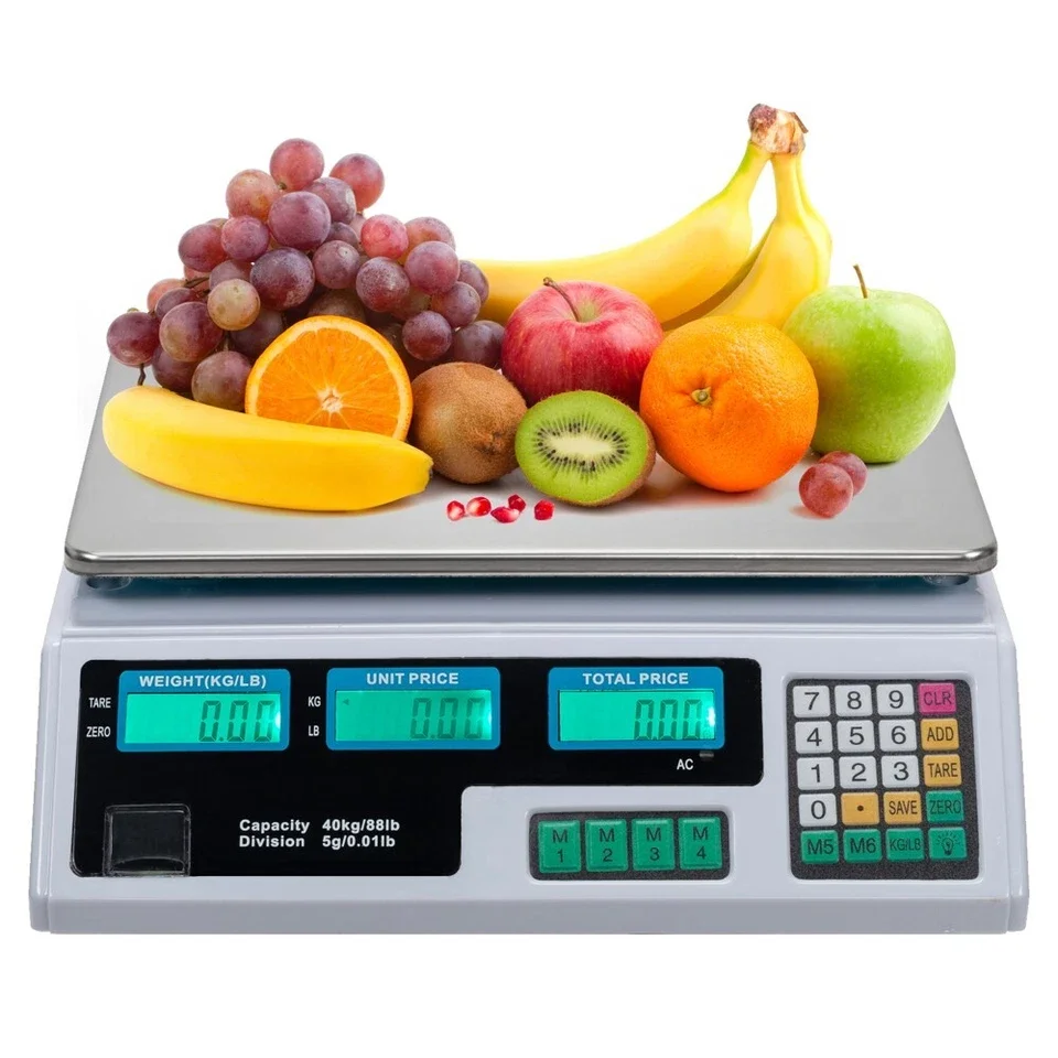 Balance poids-prix pour marché et primeur