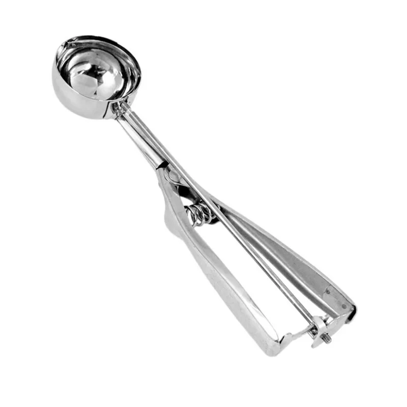 Stainless Steel Ice Cream Scoop Ball Digger Handmade Ice Cube Mold Easy Demoulding Kitchen Accessories ice cream scoop ice cube scoop