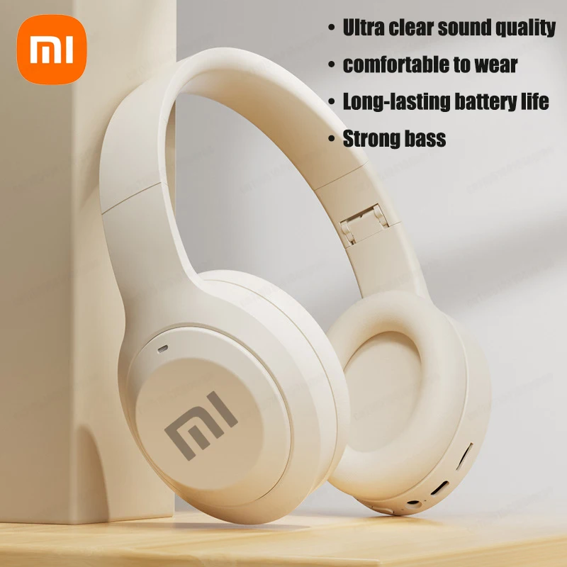 XiaomiOverEarHIFIStereoM5HeadsetsWirelessBluetooth5.3HeadphonesSportsGamingEarphonesSupportTF/AUXnoisereduction-AliExpress - Best of Xiaomi