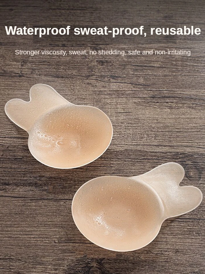 Copricapezzoli Invisibili In Silicone - Riutilizzabili E Ultra Sottili Per Abiti Scollati E Senza Reggiseno - Foto 3