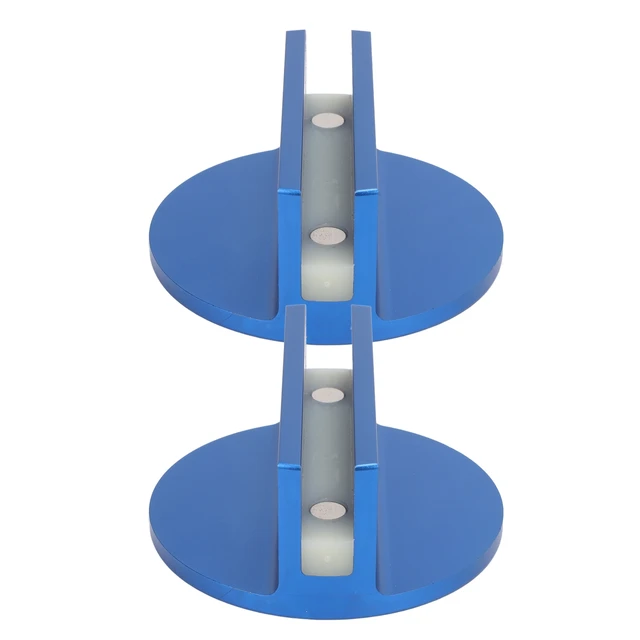 Universal Magnetic Jack Pad (2 Pack) - Slotted Pinch Weld Adapter & Frame Rail Protector For Cars