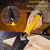 Deli Gardening Tool Sets Shovel Hoe Harrow 1/3/4 Pcs with PP Coated Handle,Garden Lawn Farmland Transplant Gardening Bonsai Tool 3