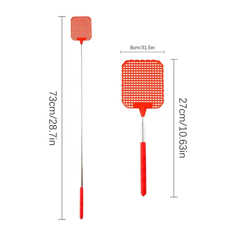 Fly Swatter For Indoors Retractable Home Fly Swatter Retractable Design Swatting Tool For Bedroom Living Room Home And