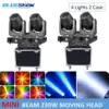 4pcs Mini Beam 7r 230W 7R Moving Head Light with Flightcase 230w Beam 7r Sharpy Beam 230 Stage Light Clay Paky 230W 7R 1