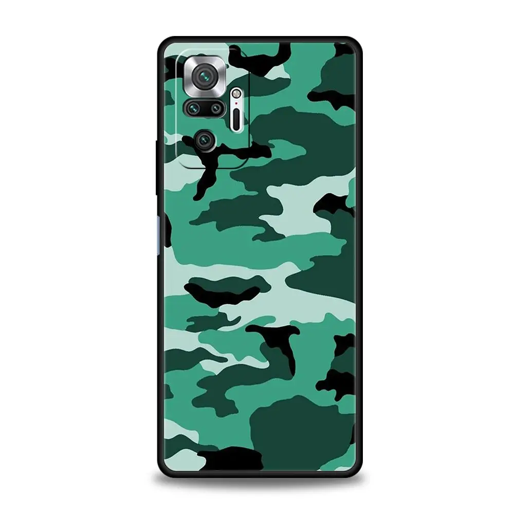Camouflage Military-Style Soft Phone Case