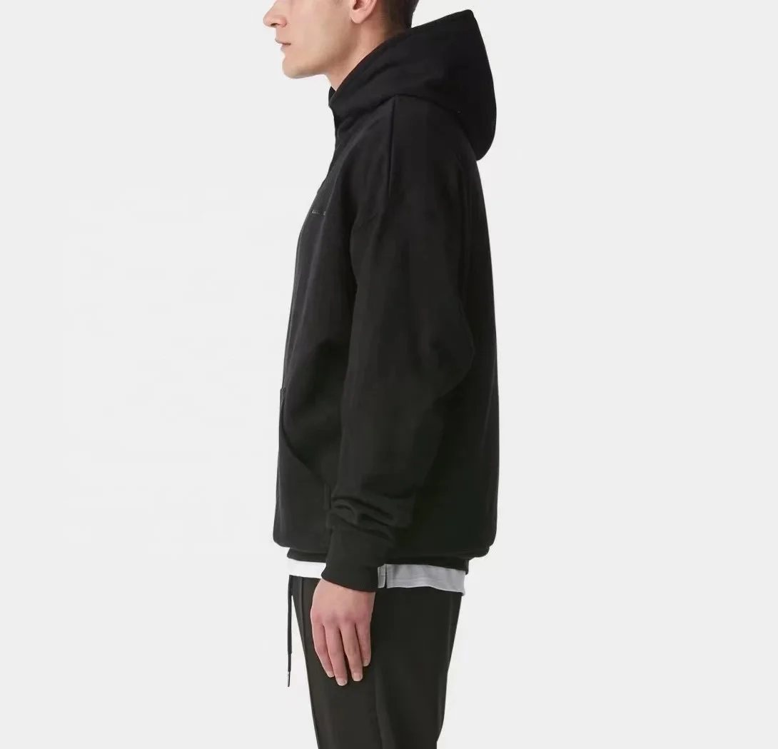 2023 New year High Quality Wholesale Custom Logo Cotton Hoodie Unisex Heavy Weight Cotton Oversized Street wear Hoodie for men