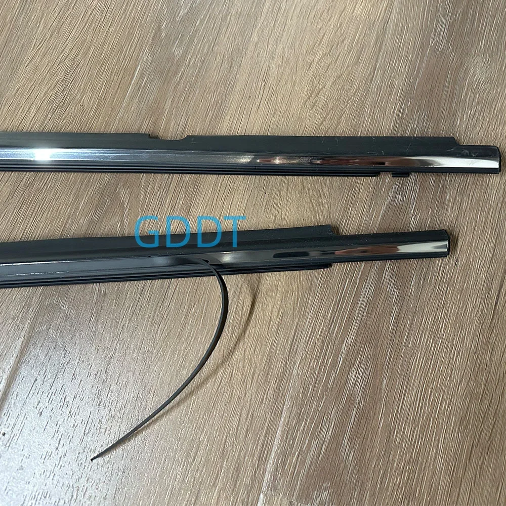 Rubber Seal 4 Pcs Chrome or Black Outside Windows for Land Cruiser LC100 1998-2007 Glass Laminate 75740-60030