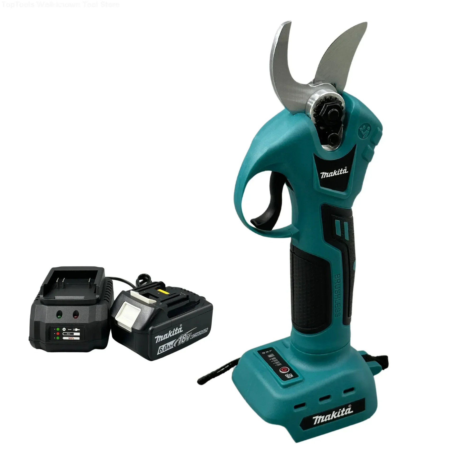 Makita 18v Battery Professional Cordless Electrician Scissors Pruning Shears Cutter Wireless Drills Tools Garden Pruner 6
