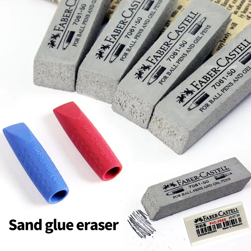 1pcs Faber-castell Natural Rubber Eraser Ink Eraser Sand Rubber