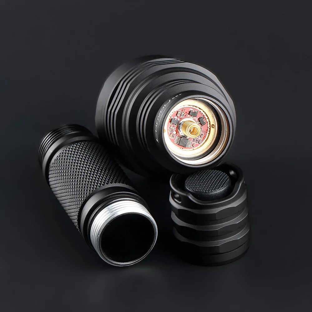 LED Flashlights Convoy C8+ with KR CSLNM1.23 SST-20-DR red light 18650 flashlight 12groups led flashlights,led flashlight,led torch light