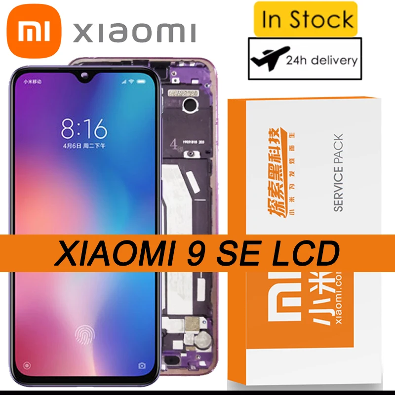100% Оригинальный 5 97 &quotAMOLED дисплей для Xiaomi Mi 9 SE полный ЖК-дисплей сенсорный экран