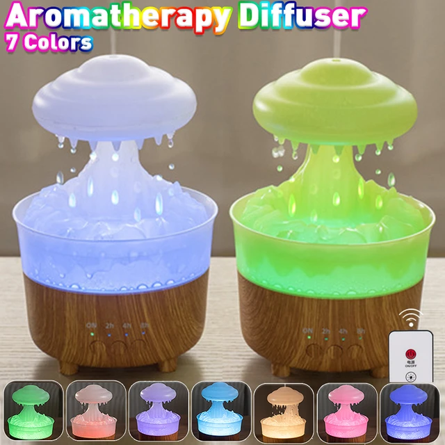 Veilleuse électrique pour chambre à coucher, lumière blanche chaude, lampe  de chambre plus lente avec Romote, lampe fontaine portable - AliExpress