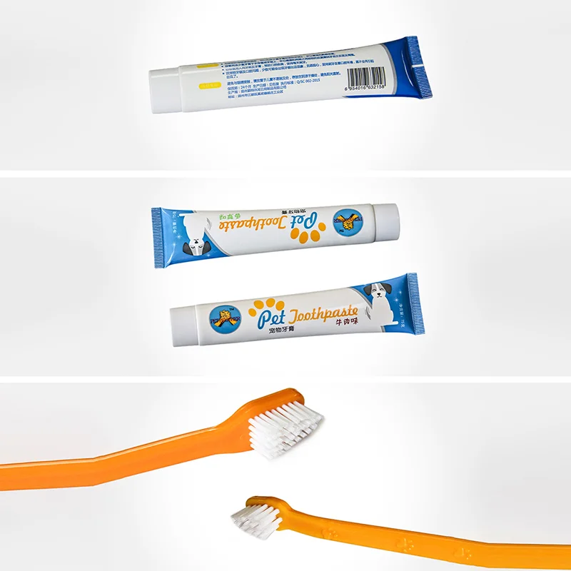 Pet Toothpaste Cat DogCare Set LittlePuppy