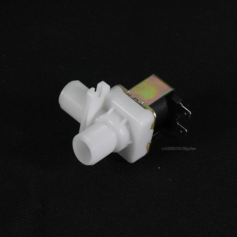Valvola normalmente aperta 1/2 Elettrovalvola in plastica DC 12V 24V Distributore magnetico Acqua potabile Interruttore del regolatore di pressione pneumatico (Specifica : 1/2, Voltaggio : DC 24V