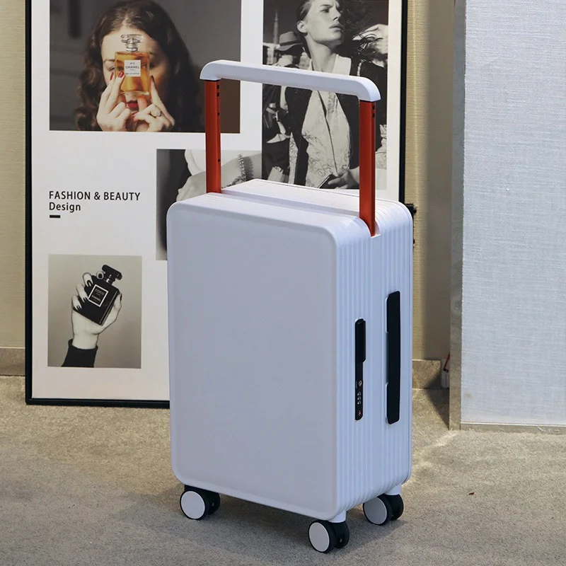 Fashion Width Draw-Bar Luggage Universal Wheel Light 20-Inch Boarding Bag Trolley Suitcase Male And Female,travel bag,pull bar suitcase