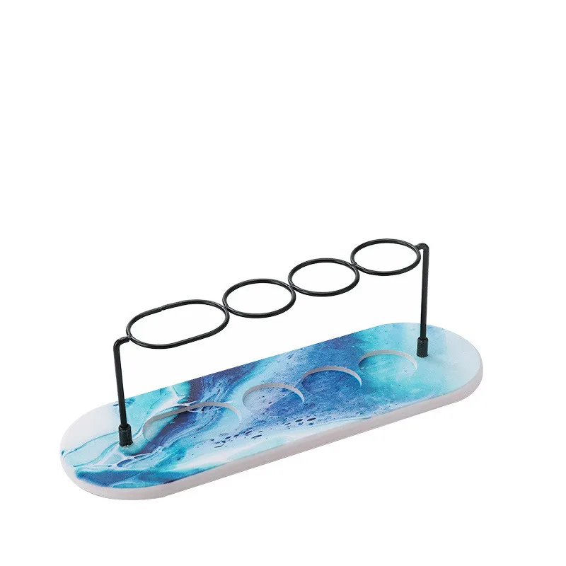 

Multifunction Base Frame Storage Rack Toothpaste Cup Shelf Waterproof Pad Wash Gargle Mat Bathroom Accessories