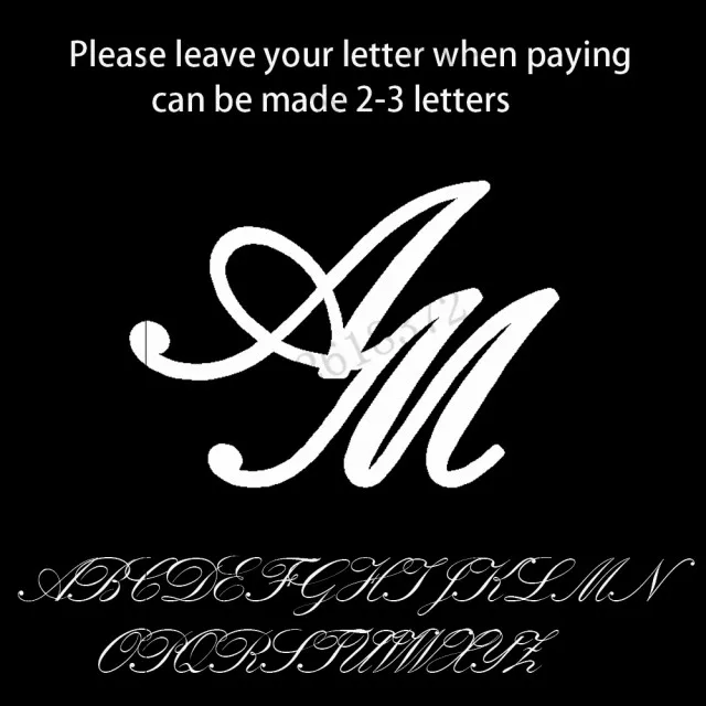 Men's Cufflinks- Personalizable Initials 3-Letter Serif Monogram (13x1 –  Cubic Zirconia CZ