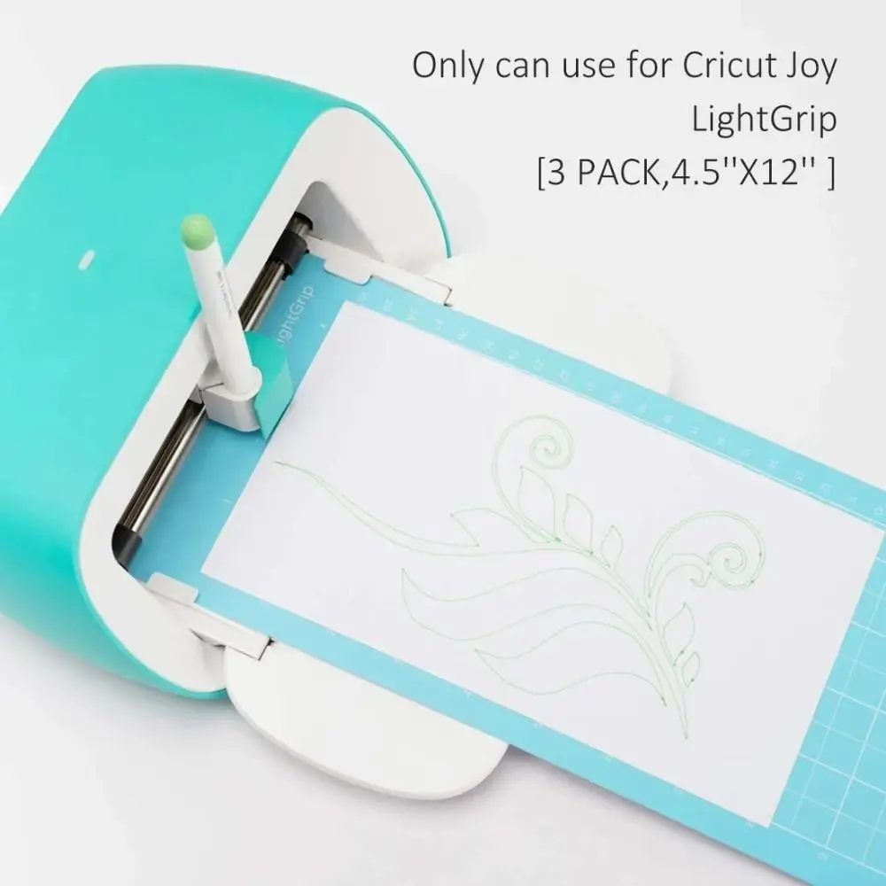PVC Engraving Machine Base Plate Non-slip Adhesive Cutting Mat 4.5 X12 Inch Handwork Tool Base Plate for Cricut Joy Machine