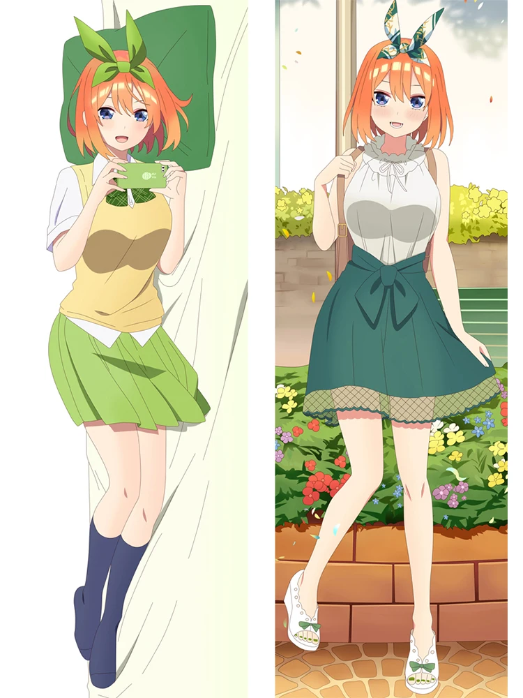 

Накано Yotsuba Dakimakura The quintessence Quintuplets Подушка Чехол обнимающая аниме наволочка для тела Otaku постельное белье Подушка Чехол