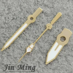 High - Quality Luminous Green and Silver Watch Hands (Gold)