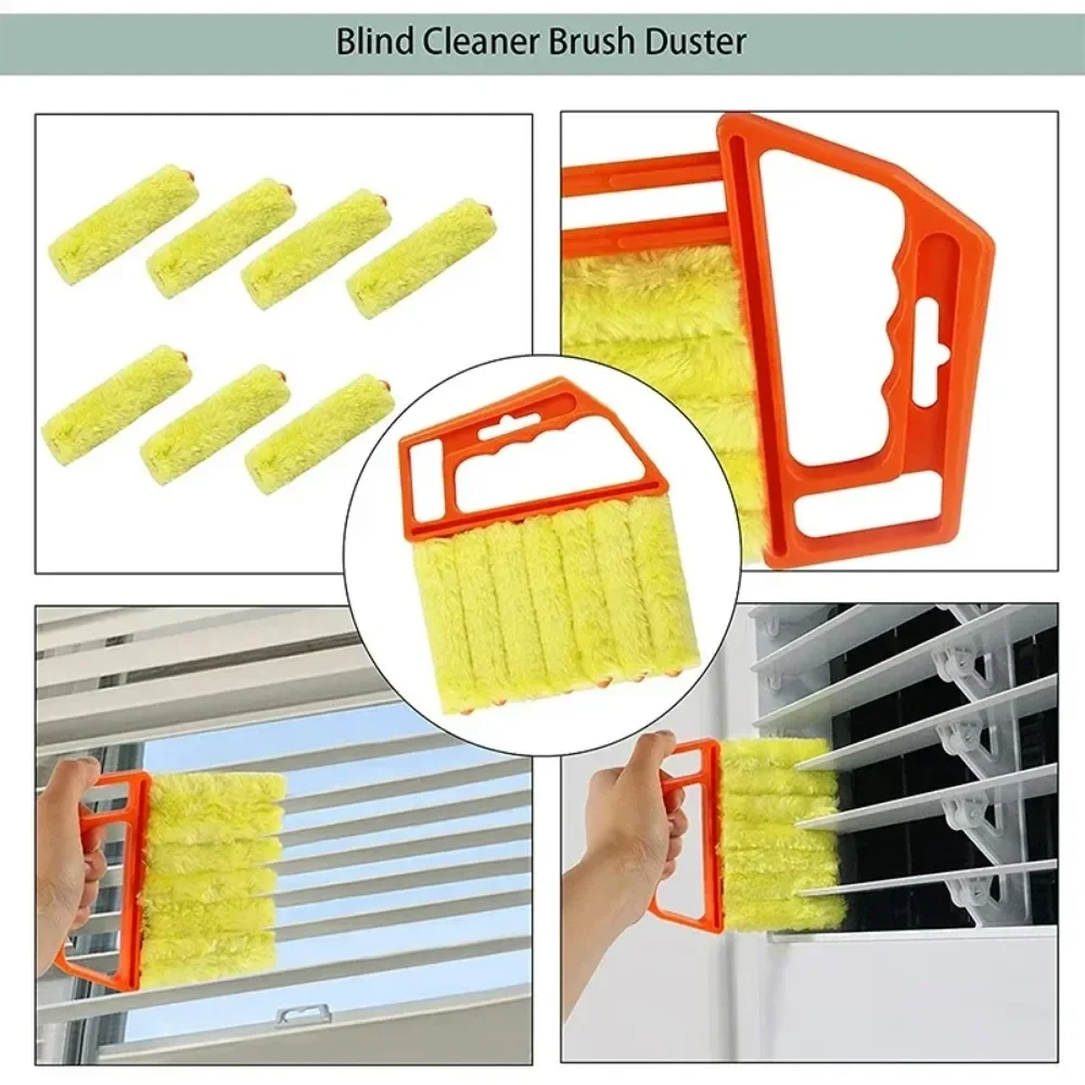 Microfiber Window and Venetian Blind Cleaning Brush