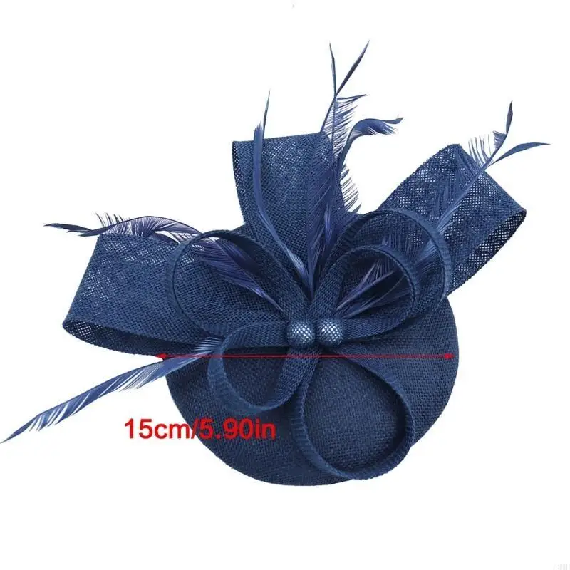 Fashion Head Flower Fascinator Hairband for WeddingEvent and Afternoon Teas F3MD - 6