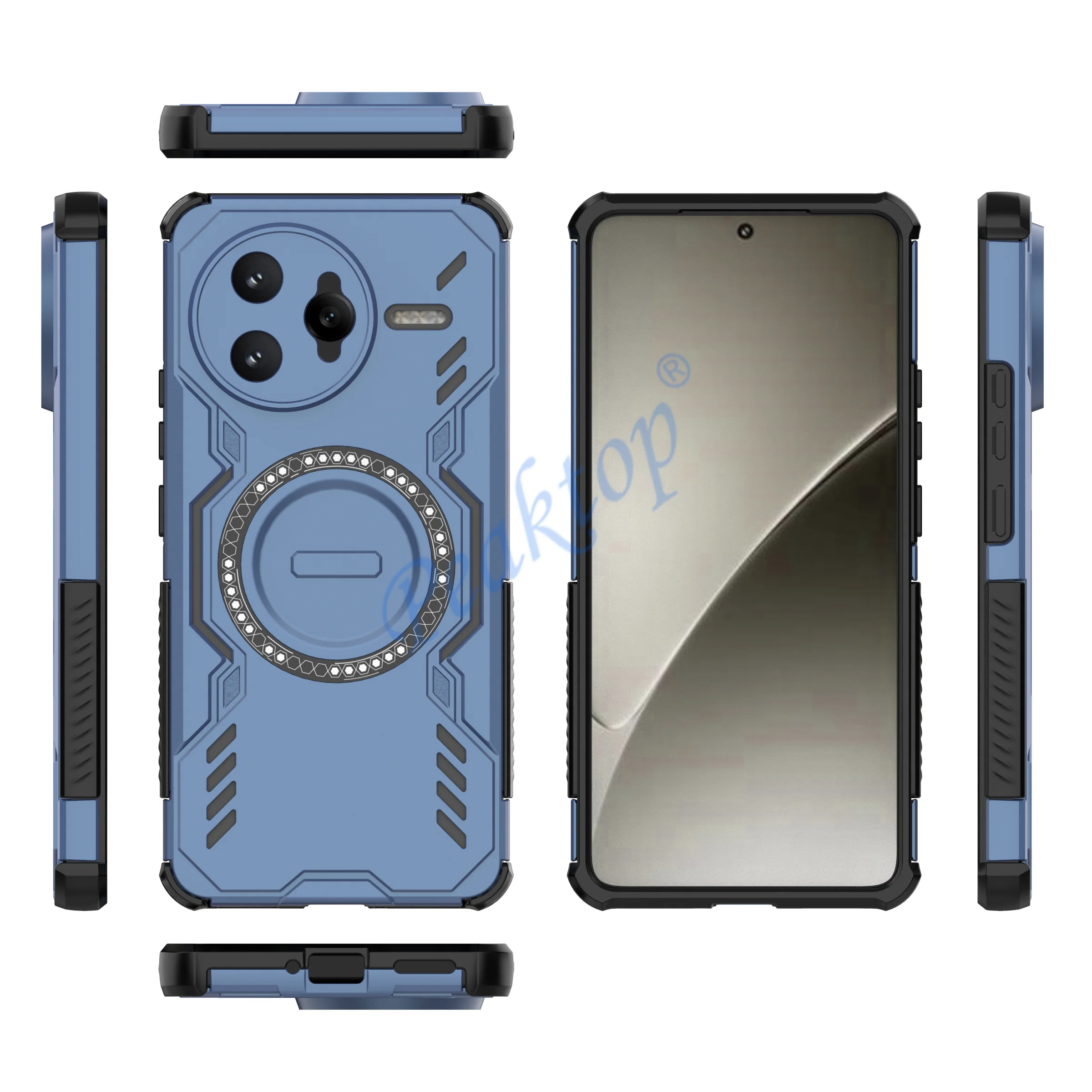 Enhanced Magnetic Heat Dissipation Cooling Cover - Anti-Scratch Protection Case