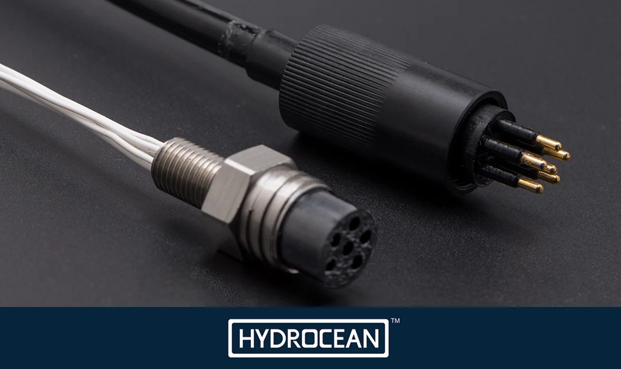 Hydrocea 1000m Depth ROV Open Diy Kit Waterproof Connector Female Socket Male Cable for Subcon Remote Operated Vehicle 6