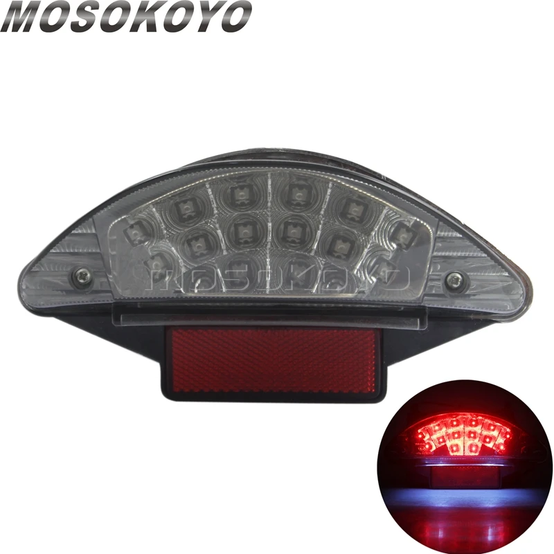Motorcycle LED Rear Tail Light LED Brake Stop Lamp Taillight E4 E-Mark for BMW F650 F650GS F650ST F800S R1200GS Adventure R1200R motorcycle light motorcycle led lights