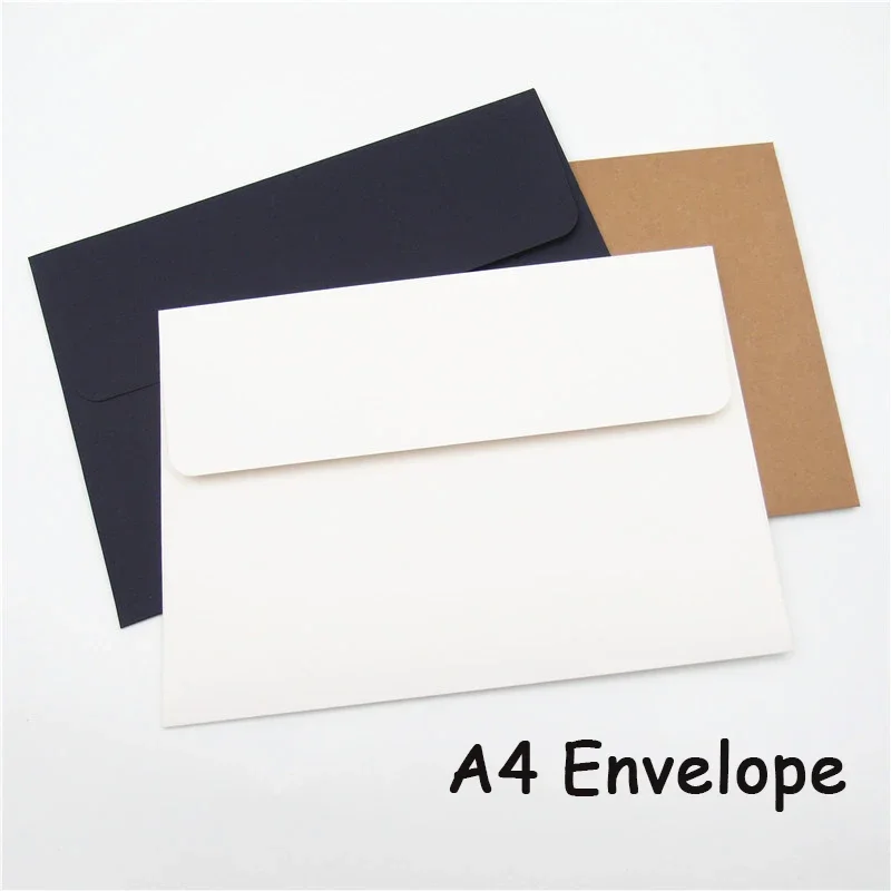 30pcs-lot-kraft-a4-envelope-storage-bag-thicken-300g-paper-large-capacity-office-file-big-bag-durable-contract-office-stationery
