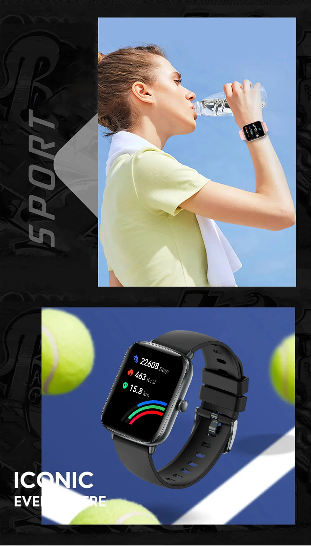 LIGE New Smart Watch Men Women Full Touch Bracelet Fitness Tracker Sport Watches Blood Pressure Smart Clock Smartwatches Ladies