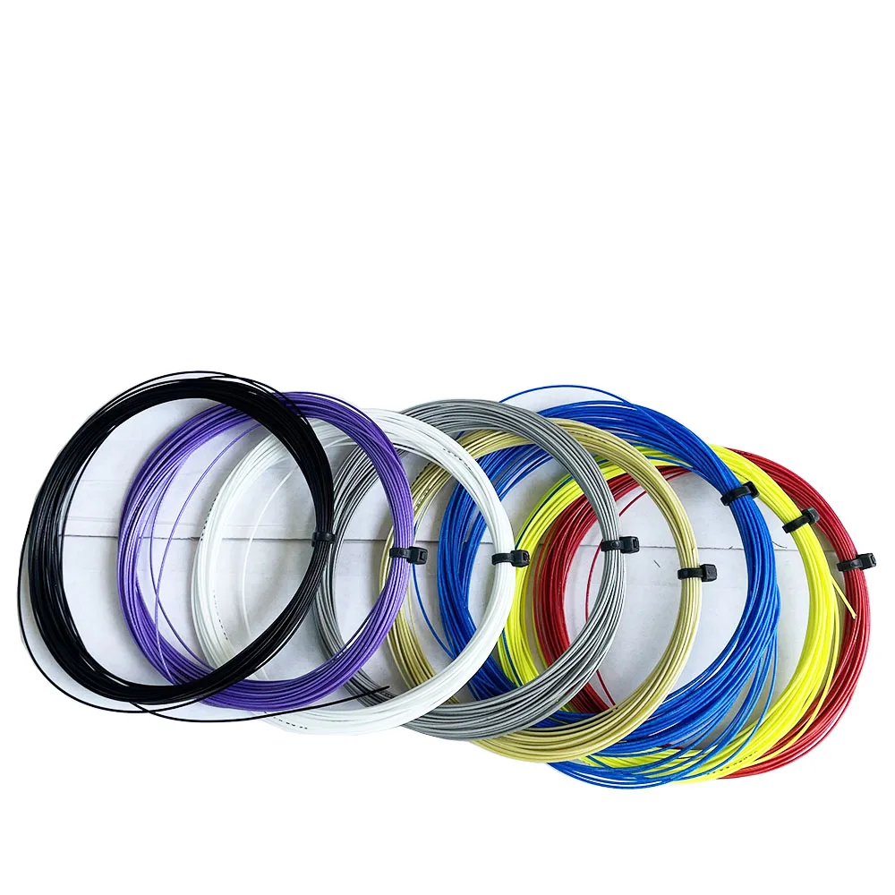 10pcs Bulk Badminton strings training badminton string taiwan badminton racquet strings tenstion 22-27 lbs