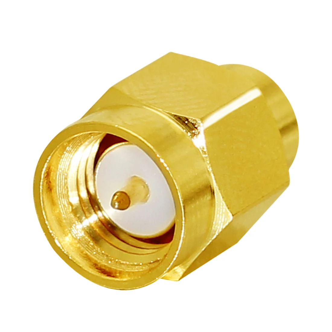 Connecteur Rf Terminaison 2 Pièces 1W 3.0GHz 50ohm SMA/RP-SMA Mâle RF Terminaison Coaxiale Accessoire Test Antenne Radio