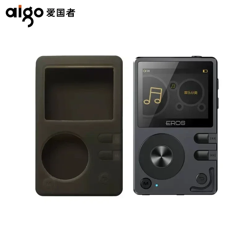 Brand Aigo EROS Q DSD64 Bluetooth 4.2 Portable Audio Lossless Hifi Music Player USB DAC Support 32G TF Card
