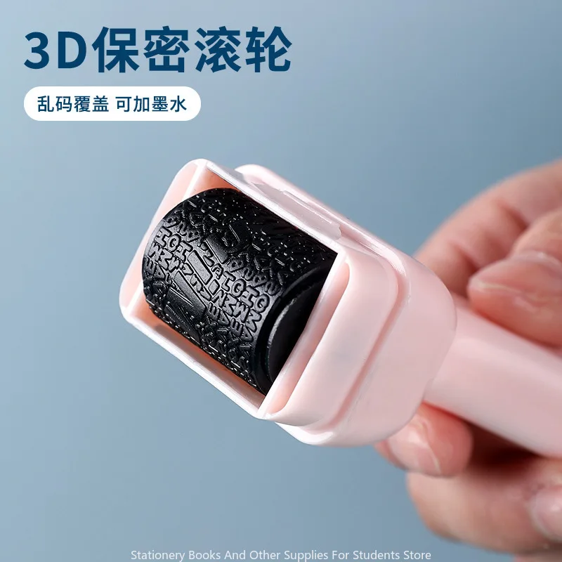 Cartoon Style Security Seal Express Smear Stamp Express Ticket Garble Eliminator Privacy Open Box Eraser