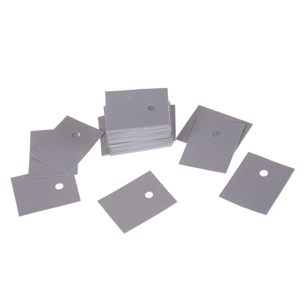 50pcs TO-247 Transistor Silicone Insulator 20*25mm transistor insulating film insulating film