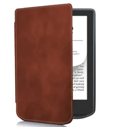 Compact 6 - Inch E - Book Protective Case with Portable TPU Soft Shell - PB629 (Coffee)