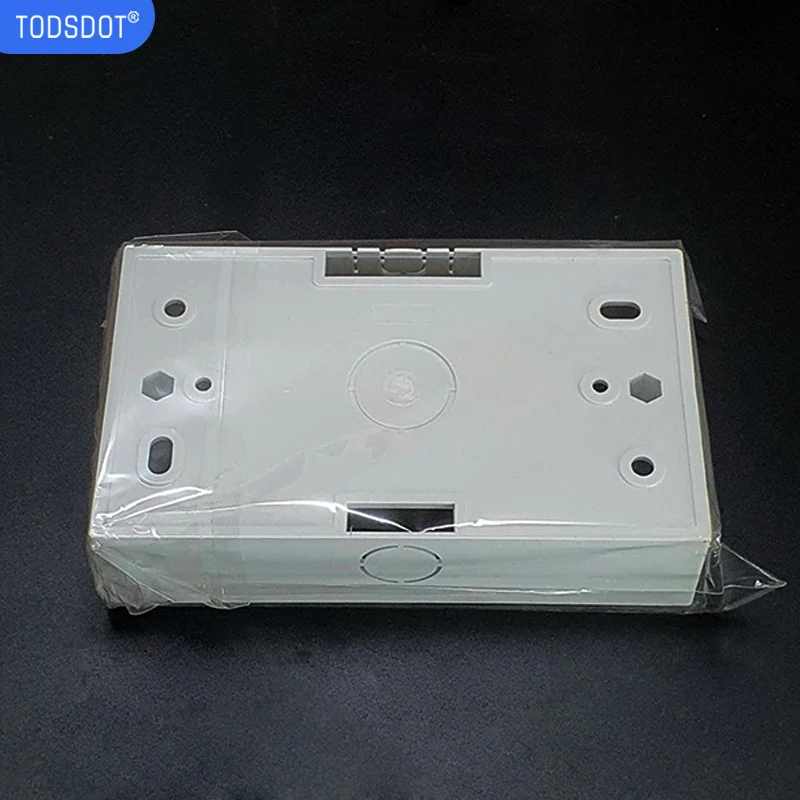 High Quality 146 x 86 x 35 mm Switch Socket Box White Black, Wall