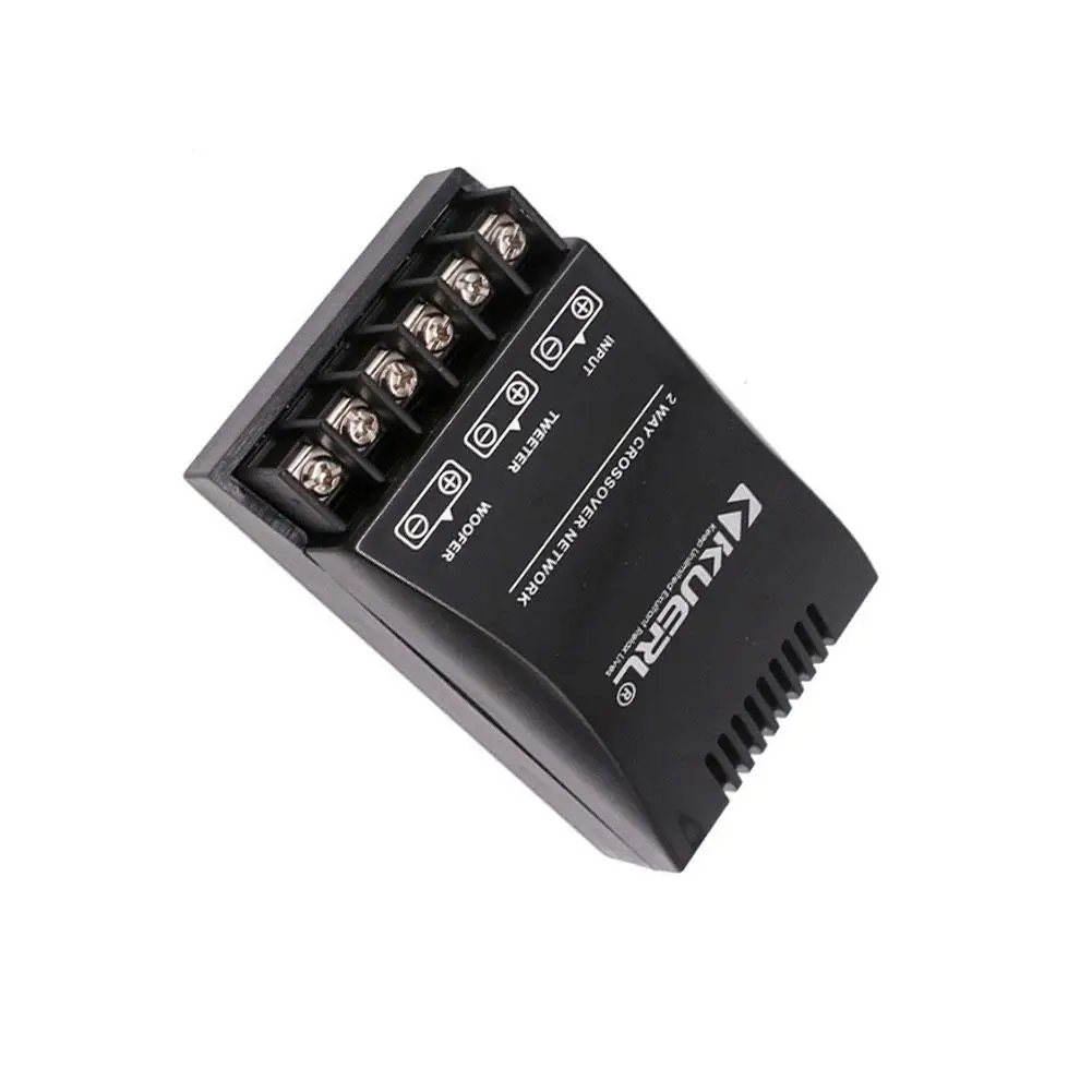 Car audio speaker Universal car speaker high low frequency divider 2 Way auto audio crossover for car modified accessories