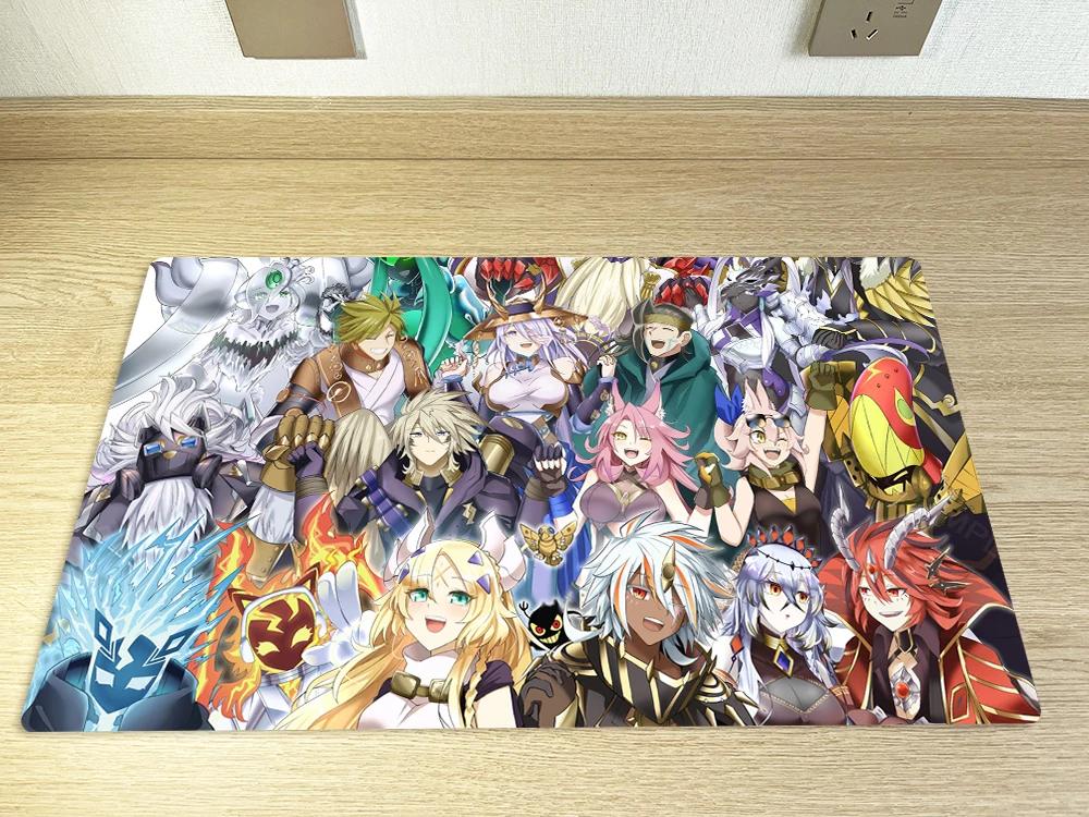 YuGiOh Playmat Ecclesia the Iris Swordsoul Tri brigade TCG CCG Mat