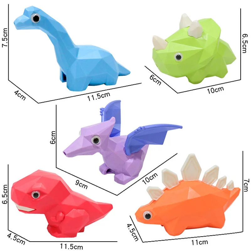 Cute Cartoon Dinosaur Children Kids Water Toys Baby Playing with Water Bathing Beach Colorful Creative Outdoor Toys for Boys
