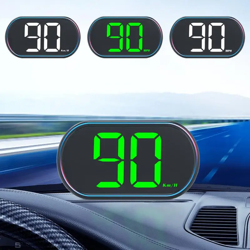  Mph ӵ  GPS ӵ, ޴ 3.2 ġ LED ũ, ̴  Ʈ ÷, Ʈ ڵ ׼